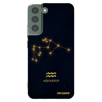 Picasee silikonski prozorni ovitek za Samsung Galaxy S22+ 5G - AQUARIUS