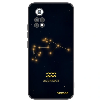Picasee silikonski črni ovitek za Xiaomi Poco X4 Pro 5G - AQUARIUS