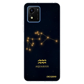 Picasee silikonski prozorni ovitek za Vivo Y01 - AQUARIUS