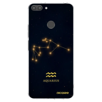 Picasee silikonski prozorni ovitek za Huawei P Smart - AQUARIUS