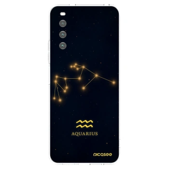 Picasee silikonski prozorni ovitek za Sony Xperia 10 IV 5G - AQUARIUS