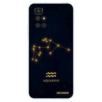 Picasee silikonski prozorni ovitek za Xiaomi Redmi 10 (2022) - AQUARIUS