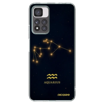 Picasee silikonski prozorni ovitek za Xiaomi Redmi Note 11 Pro+ 5G - AQUARIUS