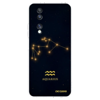 Picasee silikonski prozorni ovitek za Honor 70 - AQUARIUS