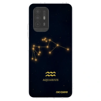 Picasee silikonski prozorni ovitek za OPPO A94 5G - AQUARIUS