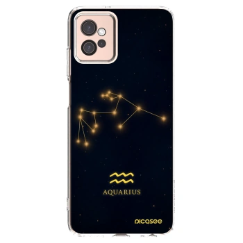 Picasee silikonski prozorni ovitek za Motorola Moto G32 - AQUARIUS