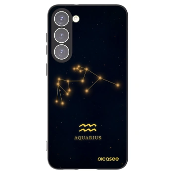 Picasee silikonski črni ovitek za Samsung Galaxy S23+ 5G - AQUARIUS