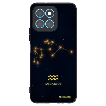 Picasee silikonski črni ovitek za Honor X6 - AQUARIUS
