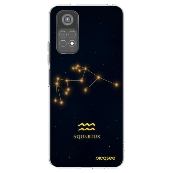 Picasee silikonski prozorni ovitek za Xiaomi Redmi Note 11S 5G - AQUARIUS