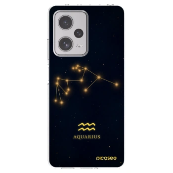 Picasee silikonski prozorni ovitek za Xiaomi Redmi Note 12 Pro+ 5G - AQUARIUS