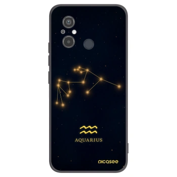 Picasee silikonski črni ovitek za Xiaomi Redmi 12C - AQUARIUS