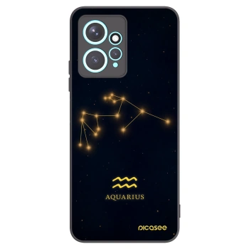 Picasee silikonski črni ovitek za Xiaomi Redmi Note 12 4G - AQUARIUS