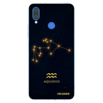 Picasee silikonski prozorni ovitek za Huawei Nova 3 - AQUARIUS