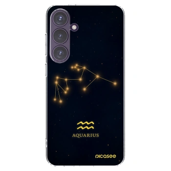 Picasee silikonski prozorni ovitek za Samsung Galaxy S24+ S926B 5G - AQUARIUS