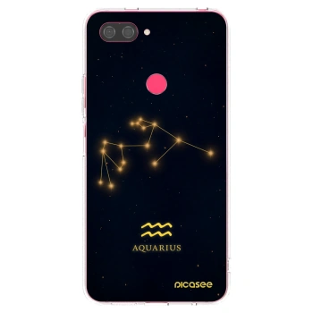 Picasee silikonski prozorni ovitek za Xiaomi Mi 8 Lite - AQUARIUS