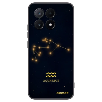 Picasee silikonski črni ovitek za Xiaomi Poco X6 Pro - AQUARIUS