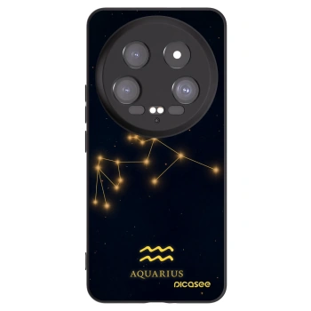 Picasee silikonski črni ovitek za Xiaomi 14 Ultra - AQUARIUS