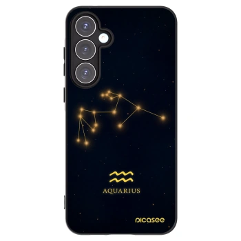 Picasee silikonski črni ovitek za Samsung Galaxy A55 5G A556B - AQUARIUS