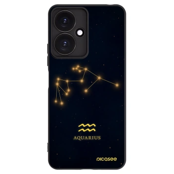 Picasee silikonski črni ovitek za Xiaomi Redmi 13C 5G - AQUARIUS