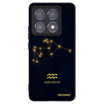 Picasee silikonski črni ovitek za Xiaomi 14T Pro - AQUARIUS