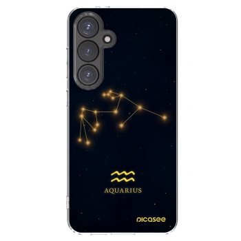 Picasee silikonski prozorni ovitek za Samsung Galaxy S24 FE S721B - AQUARIUS