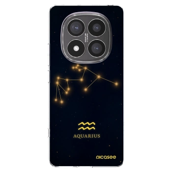 Picasee silikonski prozorni ovitek za Xiaomi Redmi Note 14 Pro+ 5G - AQUARIUS