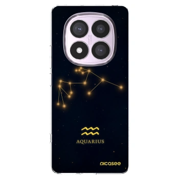 Picasee silikonski prozorni ovitek za Xiaomi Redmi Note 14 Pro 5G - AQUARIUS