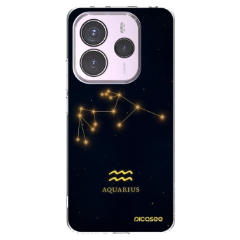 Picasee silikonski prozorni ovitek za Xiaomi Redmi Note 14 5G - AQUARIUS