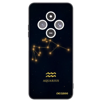 Picasee silikonski črni ovitek za Xiaomi Redmi 14C - AQUARIUS