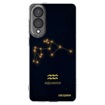 Picasee silikonski prozorni ovitek za Samsung Galaxy S25 Edge 5G - AQUARIUS