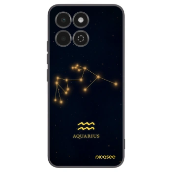 Picasee silikonski črni ovitek za Honor 200 Smart 5G - AQUARIUS