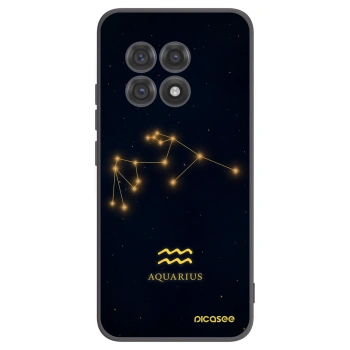 Picasee silikonski črni ovitek za OnePlus 13R 5G - AQUARIUS