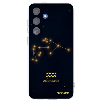 Picasee silikonski prozorni ovitek za Samsung Galaxy S25 FE 5G - AQUARIUS