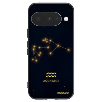Picasee silikonski črni ovitek za Google Pixel 10 - AQUARIUS