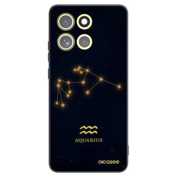 Picasee silikonski črni ovitek za Motorola Moto G86 Power 5G - AQUARIUS