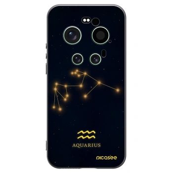 Picasee silikonski črni ovitek za Xiaomi 17 Ultra - AQUARIUS