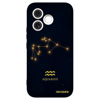 Picasee silikonski črni ovitek za Honor 600 Lite - AQUARIUS