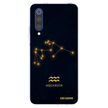 Picasee silikonski prozorni ovitek za Xiaomi Mi 9 SE - AQUARIUS
