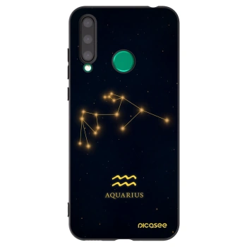 Picasee silikonski črni ovitek za Honor 20 Lite - AQUARIUS
