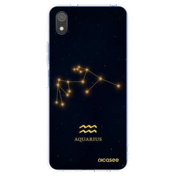 Picasee silikonski prozorni ovitek za Xiaomi Redmi 7A - AQUARIUS