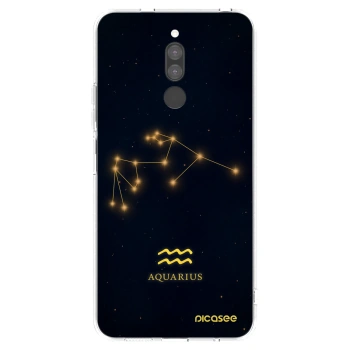Picasee silikonski prozorni ovitek za Xiaomi Redmi 8 - AQUARIUS