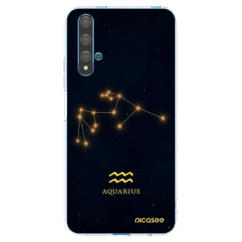 Picasee silikonski prozorni ovitek za Huawei Nova 5T - AQUARIUS