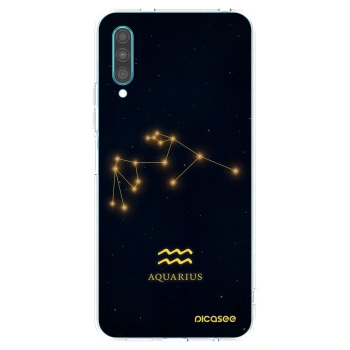 Picasee silikonski prozorni ovitek za Samsung Galaxy A30s A307F - AQUARIUS