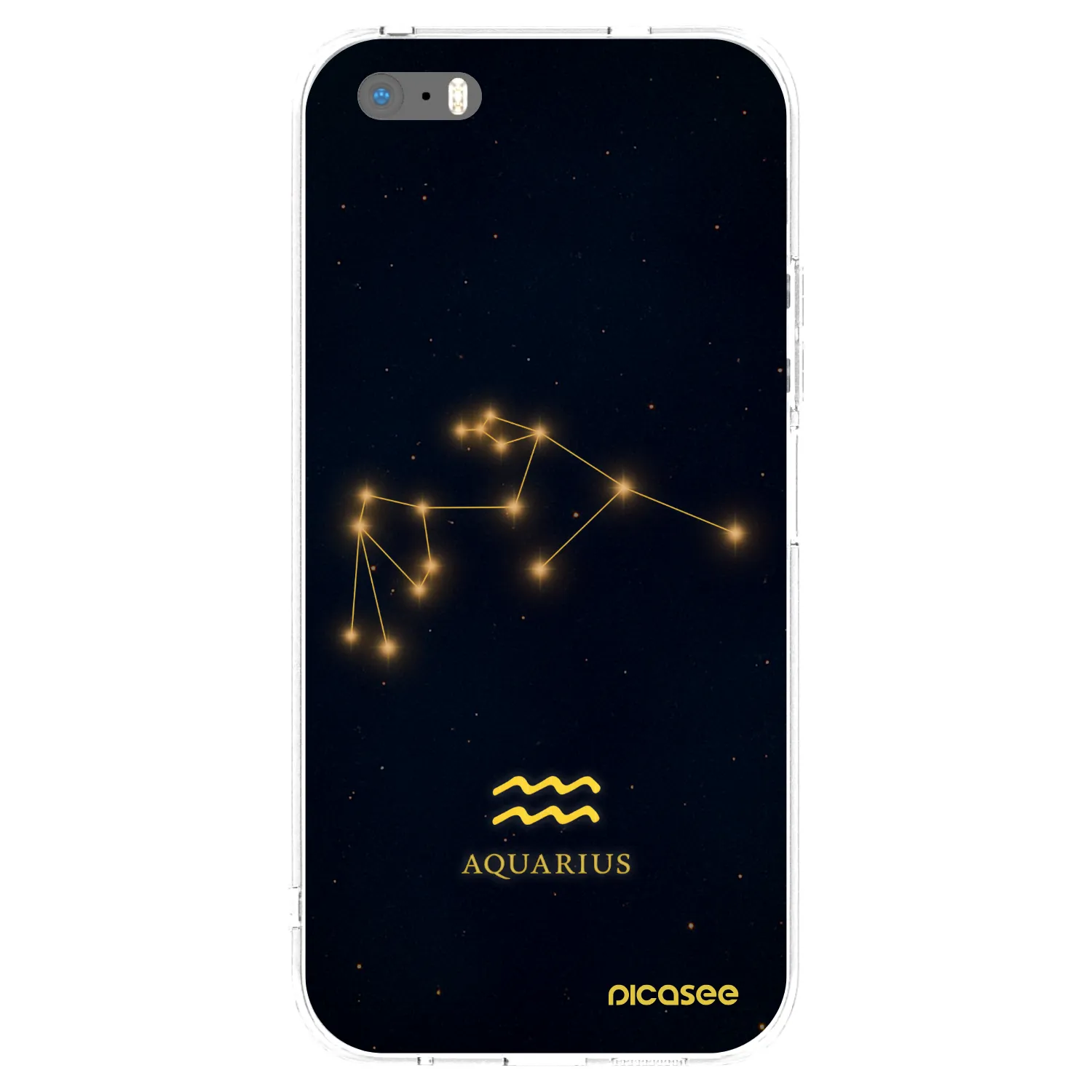 Picasee silikonski prozorni ovitek za Apple iPhone 6 Plus/6S Plus - AQUARIUS