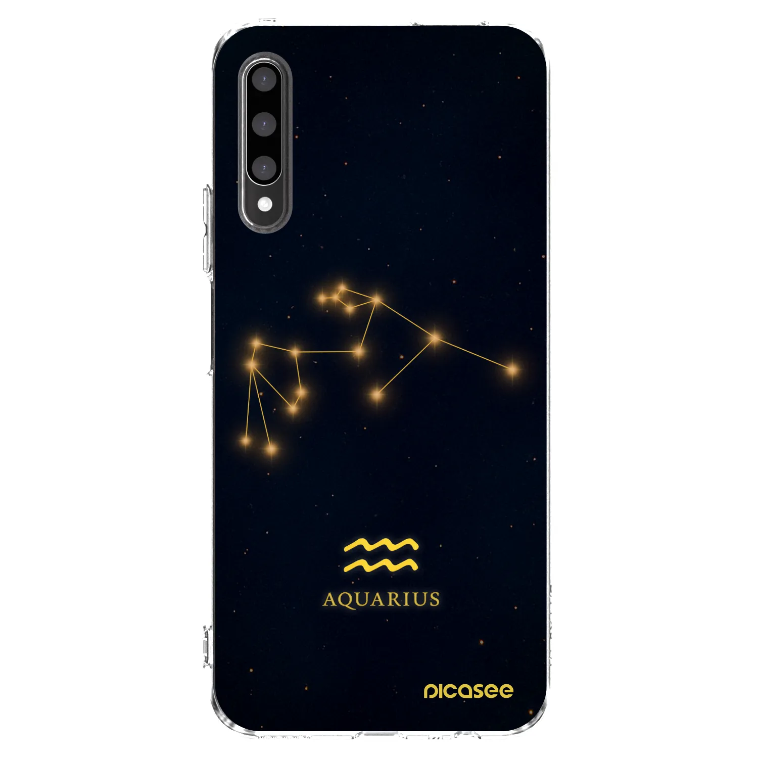 Picasee silikonski prozorni ovitek za Honor 9X Pro - AQUARIUS