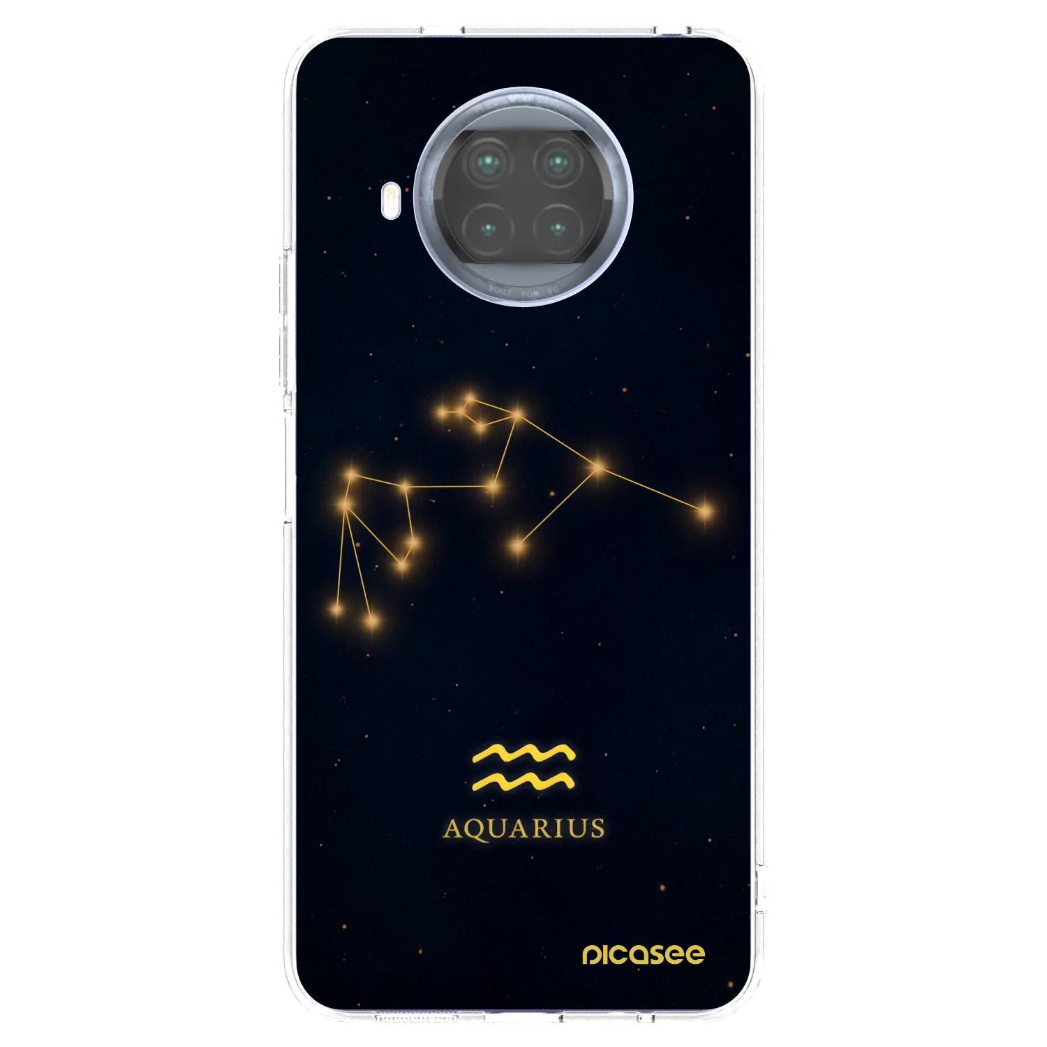 Picasee silikonski prozorni ovitek za Xiaomi Mi 10T Lite - AQUARIUS