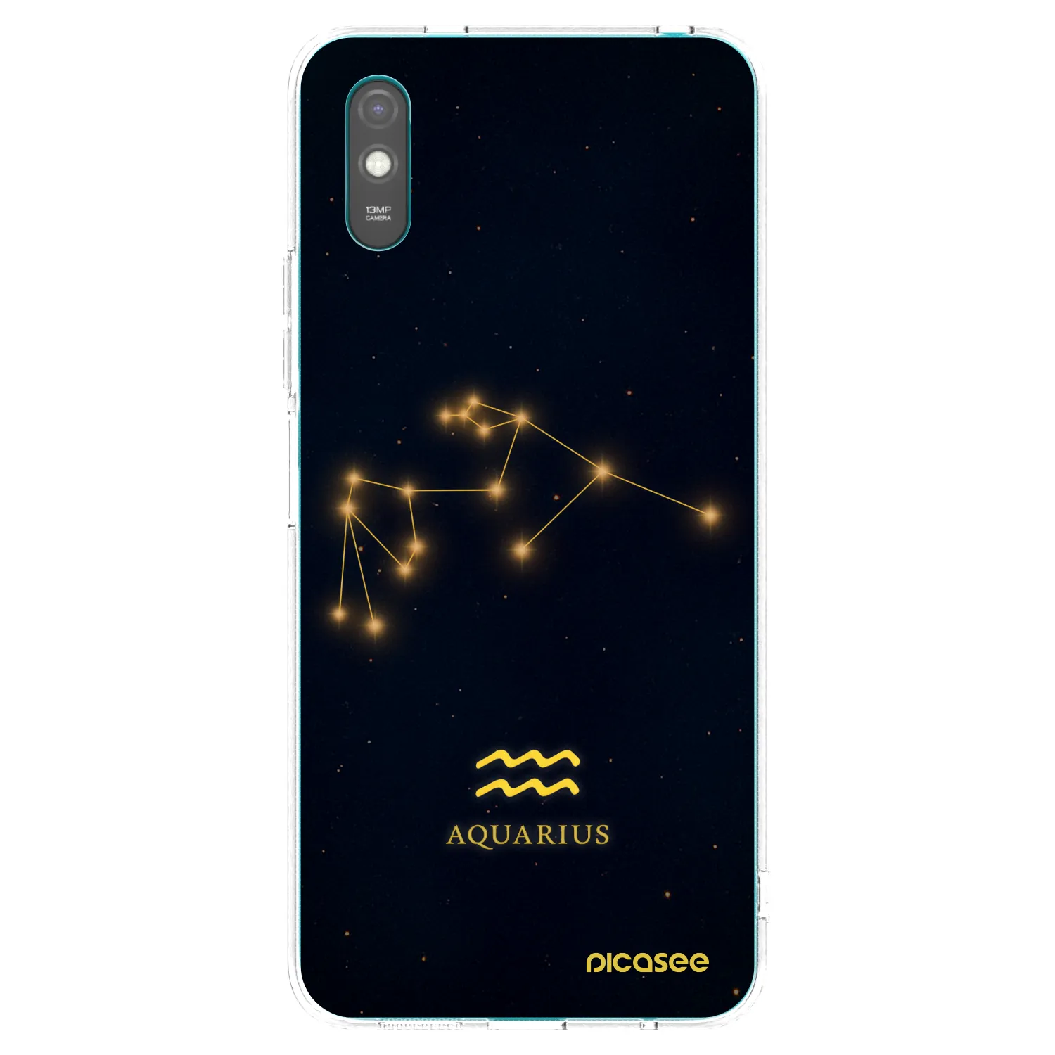 Picasee silikonski prozorni ovitek za Xiaomi Redmi 9AT - AQUARIUS