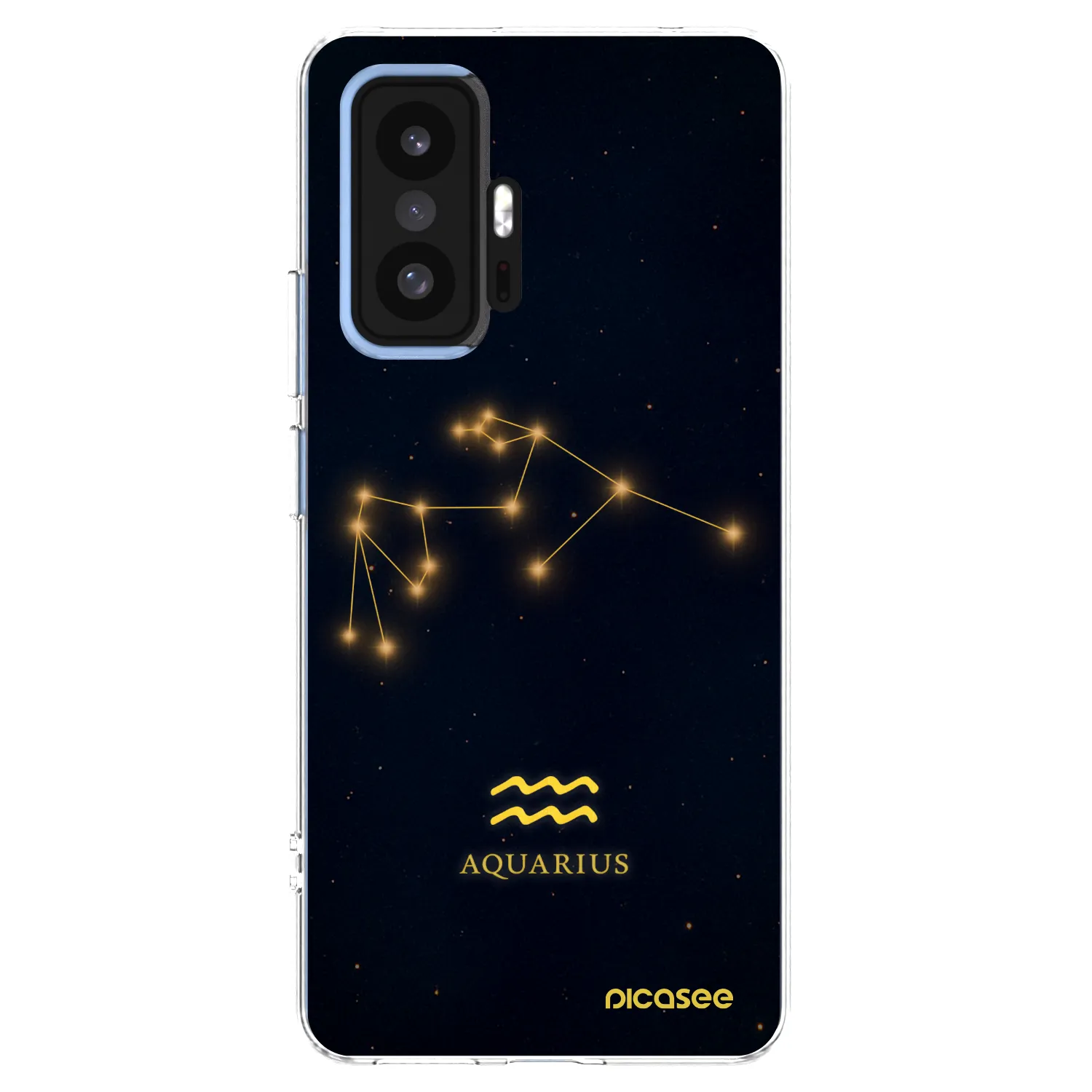 Picasee silikonski prozorni ovitek za Xiaomi 11T - AQUARIUS