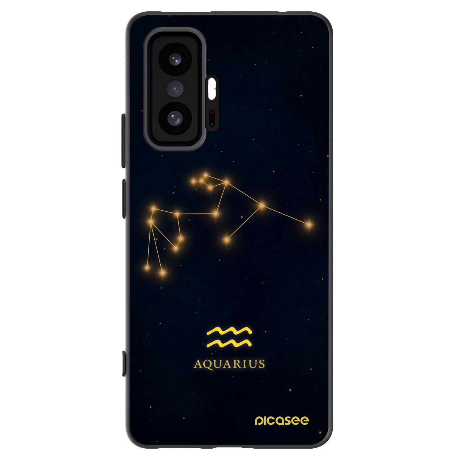 Picasee silikonski črni ovitek za Xiaomi 11T Pro - AQUARIUS