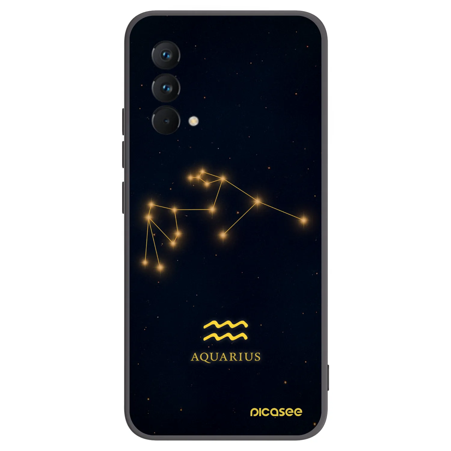 Picasee silikonski črni ovitek za Realme GT Master Edition 5G - AQUARIUS